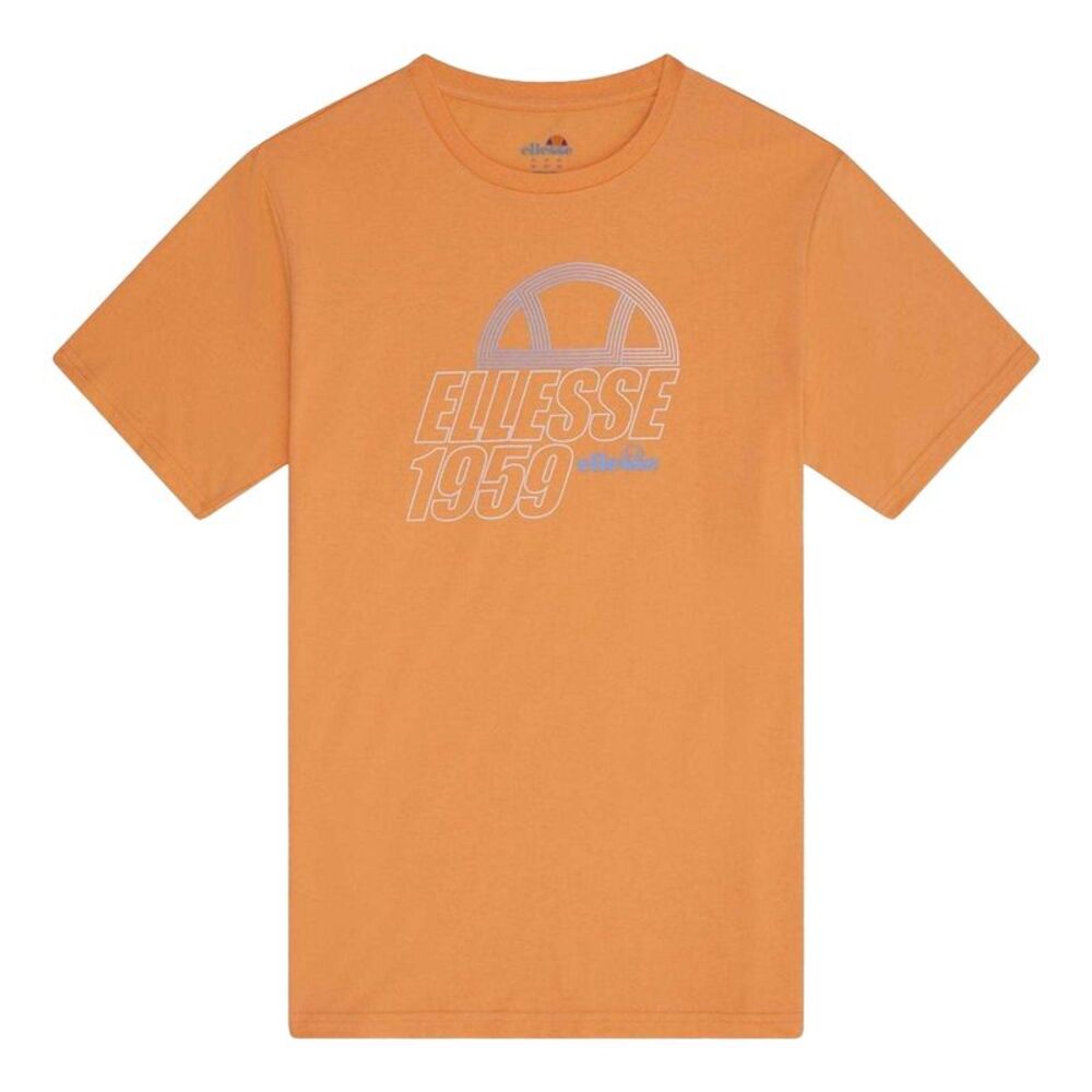 Ellesse Mens Blakeney Graphic Print Logo T-Shirt / Orange